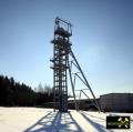Zinnerz Grube am Sauberg, Ehrenfriedersdorf, Erzgebirge, Sachsen - 8. Februar 2023 (4) Hauptschacht.JPG